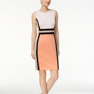 Calvin Klein Color block dress